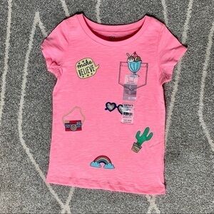 Carter’s Hot Pink Graphic Summer Travel T-shirt 6